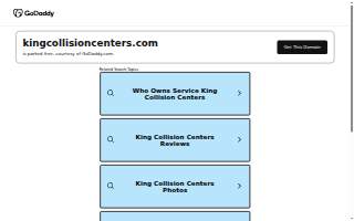 King Collision Centers