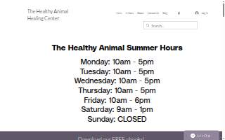 The Healthy Animal Healing Center