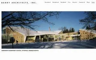 Barry Architects Inc website