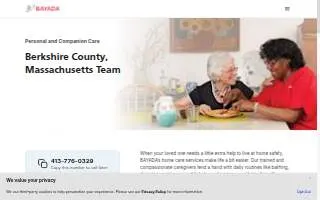 BAYADA Assistive Care - State Programs of Pittsfield website