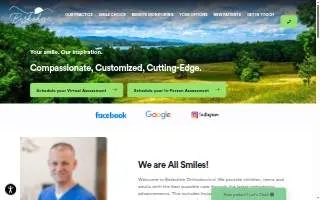 Berkshire Orthodontics website