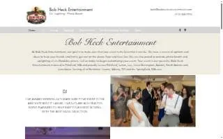 Bob Heck Entertainment website