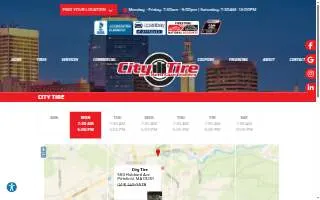 City Tire - Pittsfield website