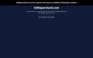 Hilltop Orchards Home of Furnace Brook Winery and Jmash Cidery and The Taproom at Hilltop Orchards website