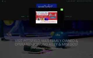 K&M Bowling & Family Fun Center website
