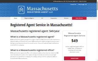Massachusetts Registered Agent LLC