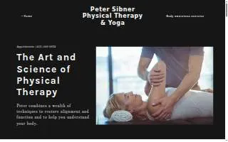 Peter Sibner Physical Therapy website