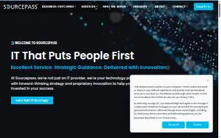 Sourcepass of Pittsfield website