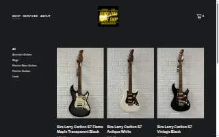BumbleBee Music Shop website