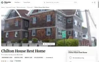 Chilton House Rest Home website
