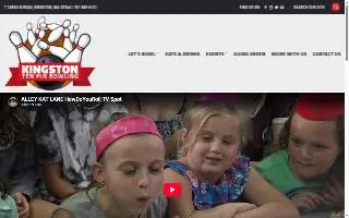 Kingston Ten Pin of Plymouth website
