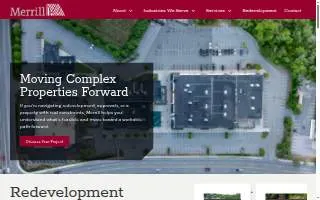 Merrill Engineers and Land Surveyors | Marine Division website