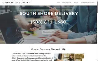 South Shore Delivery website
