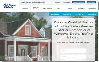 Window World of Boston website