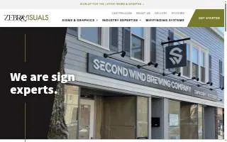 Zebra Visuals website