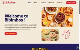 Bibim Box website