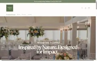 Viana Floral website