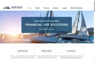 Blue Hills Wealth Management website