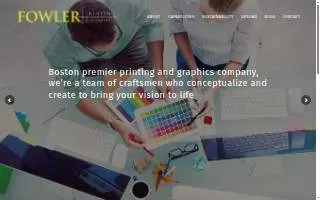Fowler Printing and Graphics website
