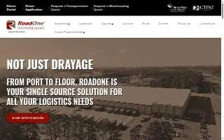 RoadOne IntermodaLogistics website