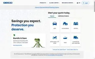 Aaron Burwick - GEICO Insurance Agent website