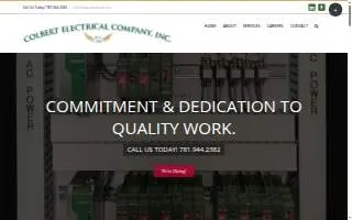 Colbert Electrical Co Inc website