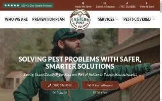 Eastern Pine Pest Control website