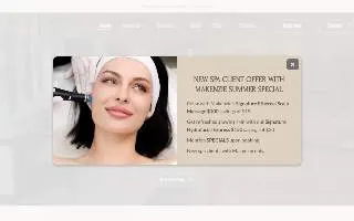 Laschi Hairstylists & Day Spa website