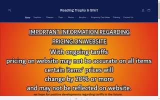 Reading Trophy & Shirt