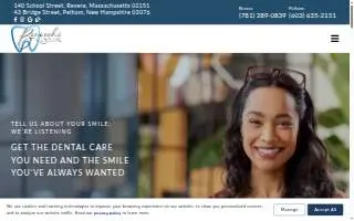 Benecchi Dental Group website