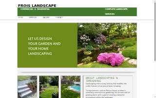 Frois landscape website