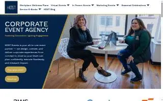 HOST Events of Rockland website
