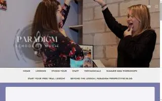 Paradigm School of Music website