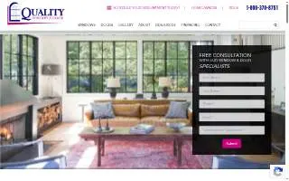 Quality Window & Door Inc of Rockland website