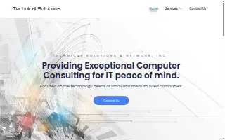 Technical Solutions website