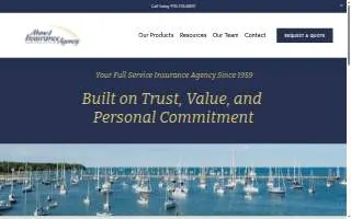 Ahmed Insurance Inc website