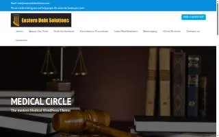 Eastern Debt Solutions website