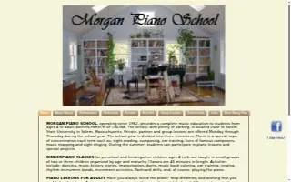 Morgan Piano School website