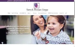 Speech Therapy Group of Salem website