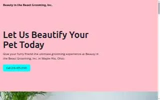 Beauty In the Beast of Saugus website