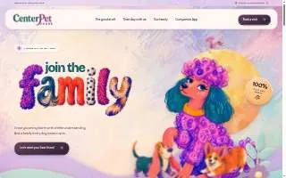 Center Pet Care & Grooming website