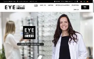 Eye Focus Care website