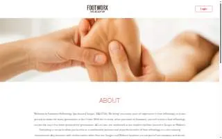 Footworx Reflexology website