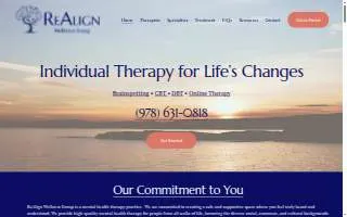 ReAlign Wellness Group website
