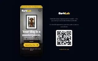 The Bark Lab website