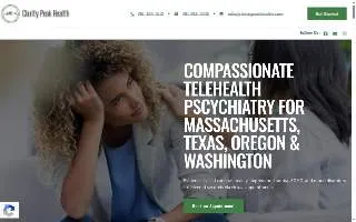 Clarity Peak Health website