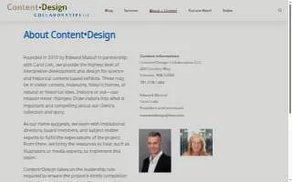 Content Design Collaborative website