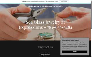 Liliana Designs - Sterling Silver and Sea Glass Jewelry