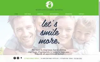 Scituate Family Dental website