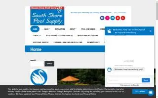 South Shore Pool Supply of Scituate website